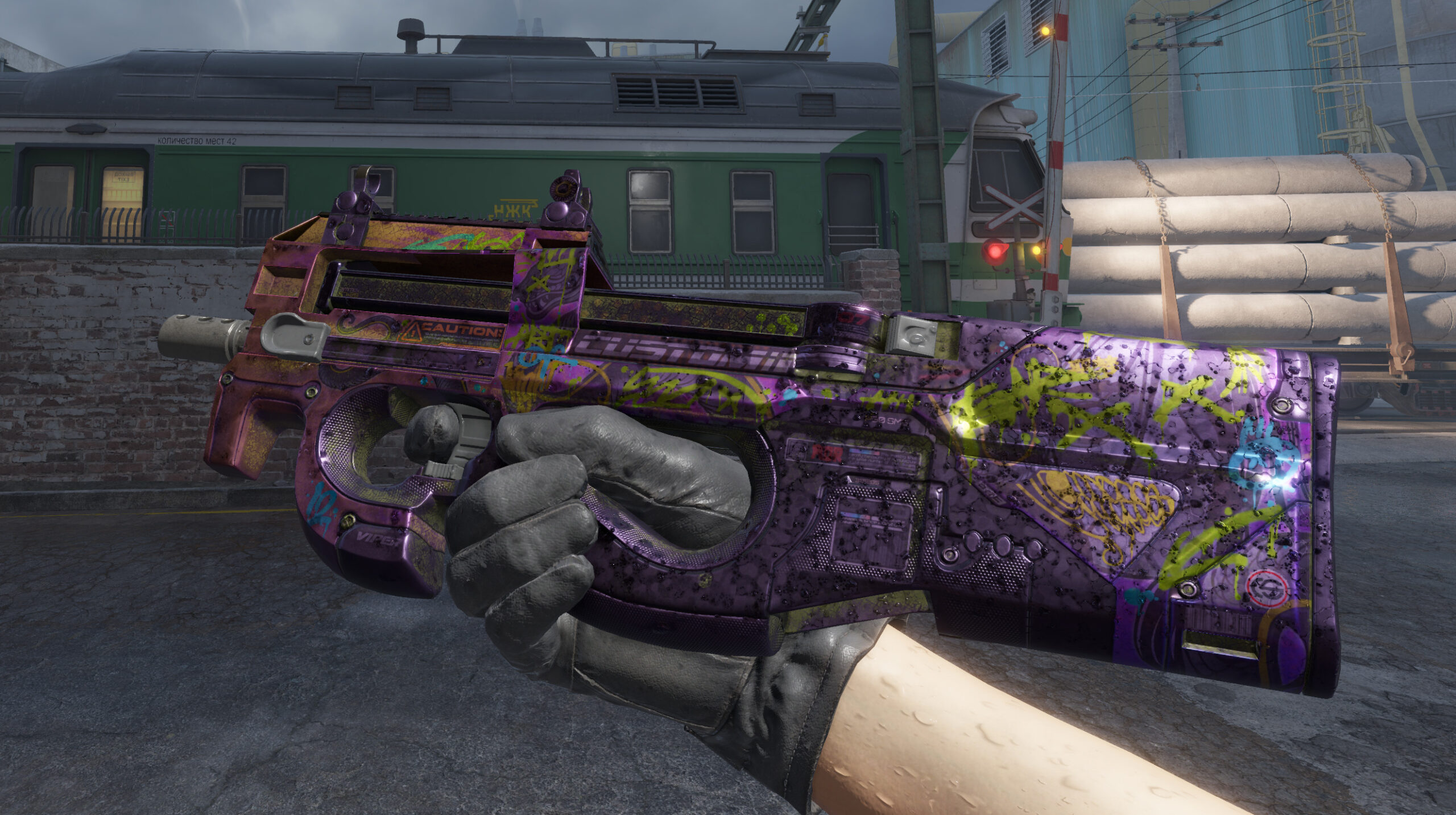 P90 Neoqueen Battle Scarred